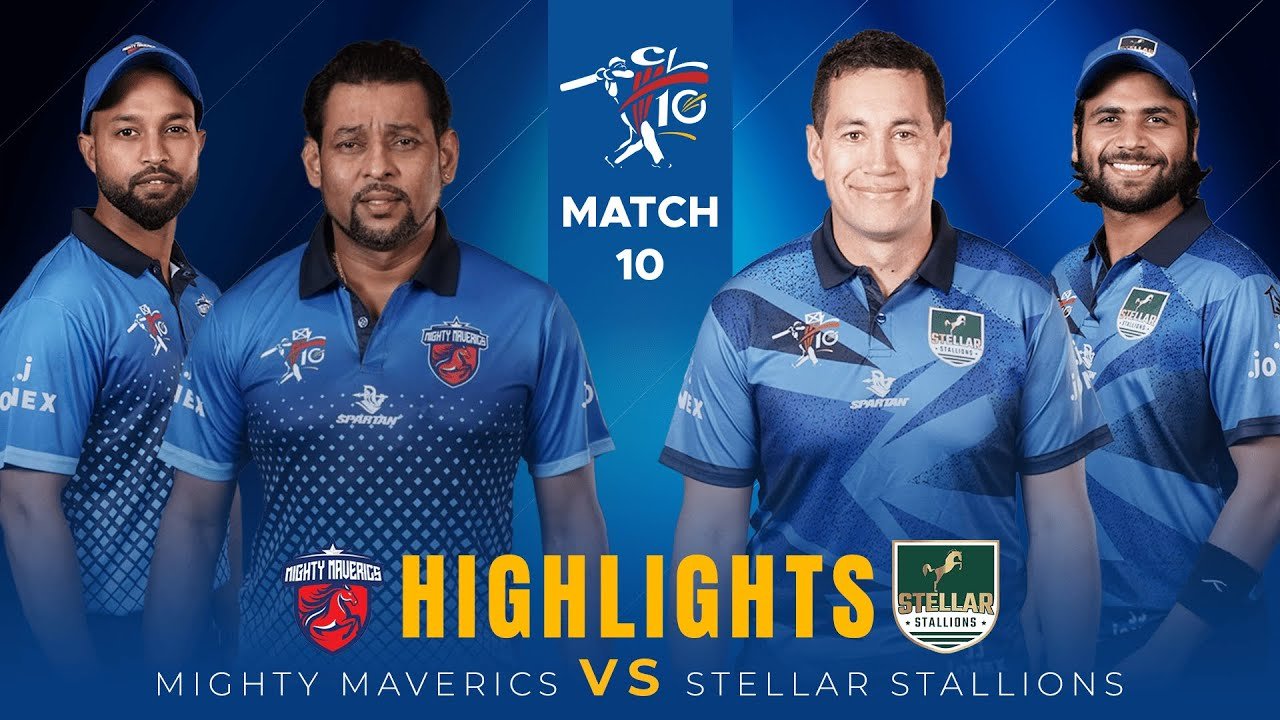 Tillakaratne Dilshan & Team Edge Stallions in 10-Run Thriller! | CLT10 - Match 10 Highlights.